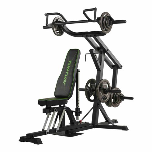 Squat-Kraftstation - WT80  - Tunturi - Anhebung der Waden / Brustpressbank / Schulterpresse