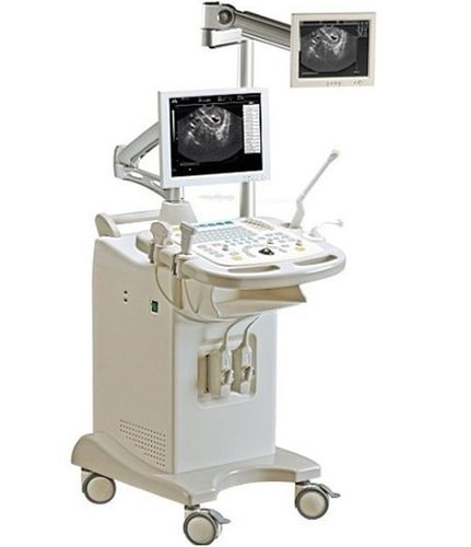 Plattformmontiertes Ultraschallgerät - KU3200 - Wuxi Cansonic Medical - für Ultraschalldiagnostik in Gynäkologie und Geburtshilfe / Schwarz-Weiß