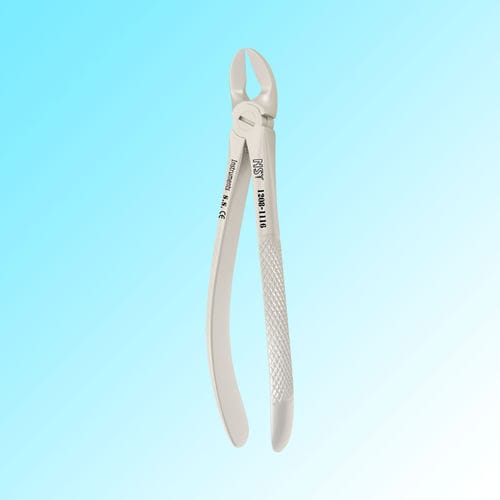 Dentale Extraktionszange / für Zahnwurzeln - 1208-1116 - New Surgical Instruments Co. - für Molaren / englische Form