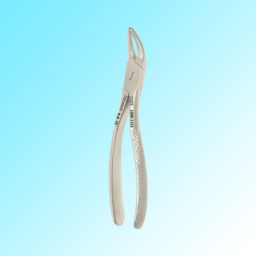Dentale Extraktionszange / für Schneidezähne - 1208-1124 - New Surgical Instruments Co. - für obere Schneidezähne / englische Form / Witzel