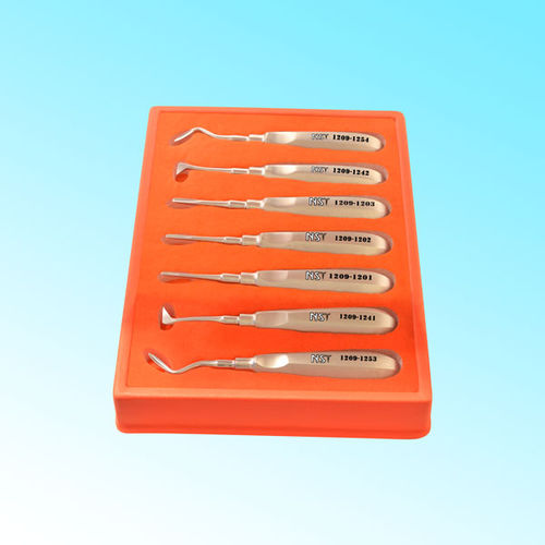Gebogenes Dentales Luxationsinstrument - 1209-1300 - New Surgical Instruments Co. - Flohr / Seldin