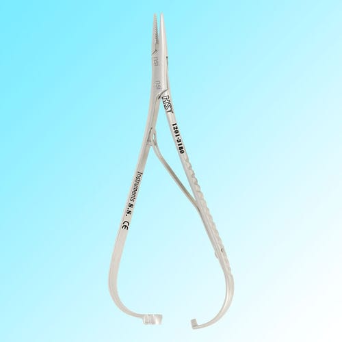 Nadelhalter für Zahnchirurgie - 1201-3180 - New Surgical Instruments Co. - Mathieu / Hartmetall