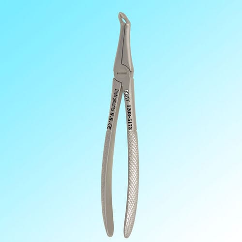 Dentale Extraktionszange / für atraumatische Extraktion - 1211-5171 - New Surgical Instruments Co. - für Extraktion unten hinten / englische Form