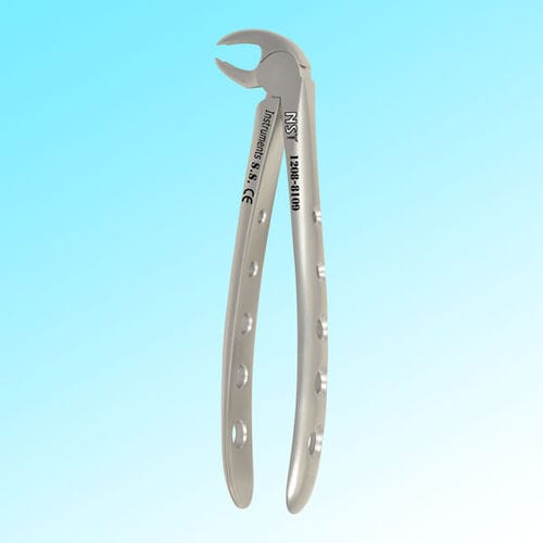 Dentale Extraktionszange / für untere Molaren - 1208-8109 - New Surgical Instruments Co. - englische Form
