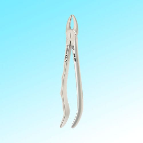 Dentale Extraktionszange / für Schneidezähne - 1211-4102 - New Surgical Instruments Co. - für obere Schneidezähne / englische Form