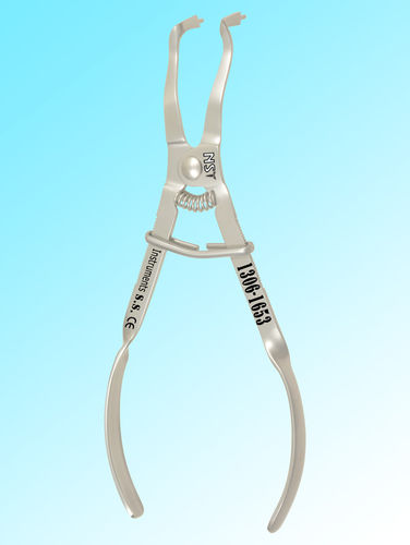 Dental-Zange - 1306-1653 - New Surgical Instruments Co. - orthodontisch / zum Greifen / Clamp