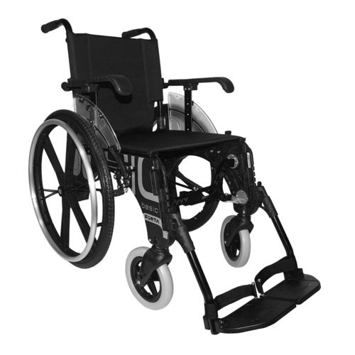 Manueller Rollstuhl - BASIC - Forta - Fabricaciones Ortopédicas Albacete - zur Nutzung im Freien / für den Innenbereich / zusammenklappbar