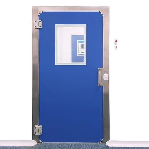 Isolationstür - GASKET - Albian Group - für Reinraum / Schwenk / Edelstahl
