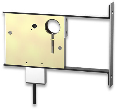 Schloss für Krankenhaustür - 9500VRB - Accurate Lock & Hardware - mechanisch