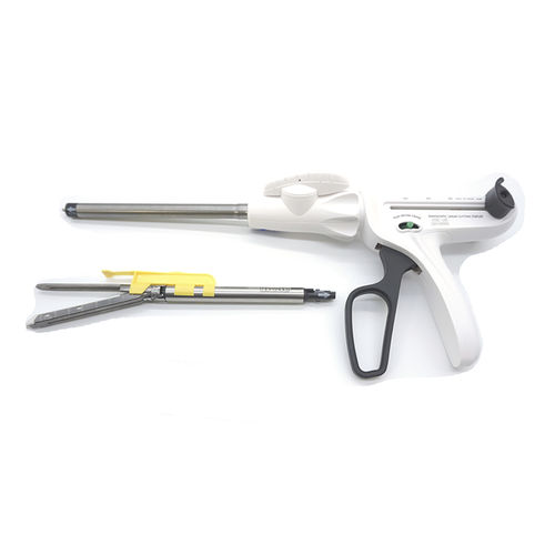 Lineares chirurgisches Klammergerät - GYRC-160 - Zhejiang Geyi Medical Instrument - für laparoskopische Chirurgie / Einweg / Schneid