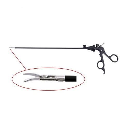 Laparoscopische Schere - Zhejiang Geyi Medical Instrument - für Humanmedizin / gebogen