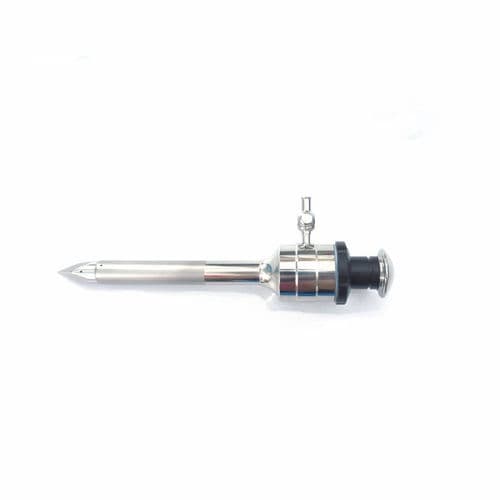 Laparoskopischer Trokar - 801.008. series - Zhejiang Geyi Medical Instrument - mit Einblaseport / mit Verschlussstopfen