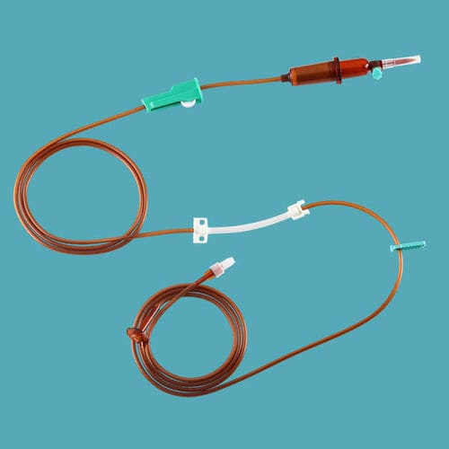 Infusionsset für Chemotherapie - IVP-070 - Taizhou Safefusion Medical Instruments - mit Tropfkammer / mit Y-Verbinder / mit Absperrhahn