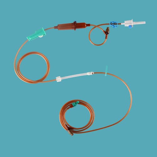 Infusionsset für Chemotherapie - IVP-071 - Taizhou Safefusion Medical Instruments - mit Tropfkammer / mit Y-Verbinder / mit Absperrhahn