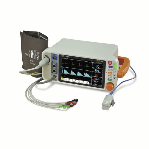 Tischgerät-Vitalzeichenmonitor - VS2000 - AvantSonic - auf Wagen / TEMP / EKG