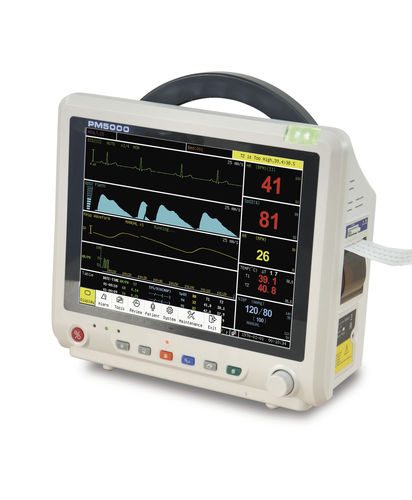 Tragbarer Patientenmonitor - PM5000 - AvantSonic - Tischgerät / auf Wagen / EKG