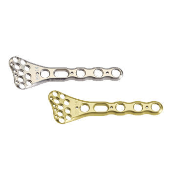 Kompressionsplatte für Radius - 1021  - HankilTech Medical - distal / mit Verriegelung / Metall
