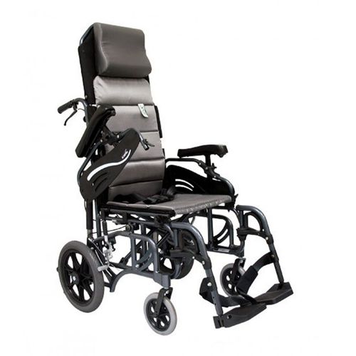 Passiver Rollstuhl - VIP-515-TP - Karman Healthcare - zur Nutzung im Freien / zusammenklappbar / mit Fußstütze