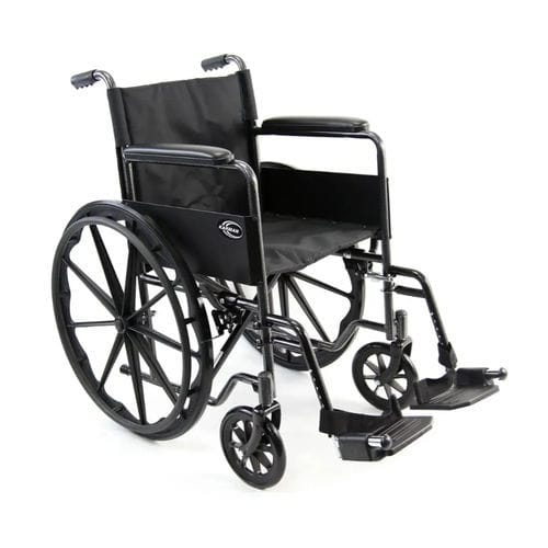 Manueller Rollstuhl - LT-800T - Karman Healthcare - zur Nutzung im Freien / für den Innenbereich / mit Fußstütze