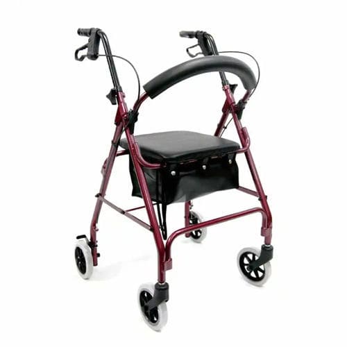 Rollator mit 4 Rädern - R-4600 - Karman Healthcare - Aluminiumrahmen / mit Sitz / höhenverstellbar
