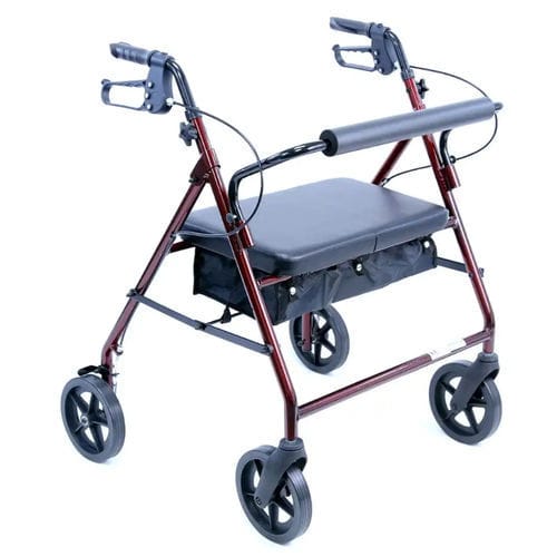 Rollator mit 4 Rädern - R-4800 - Karman Healthcare - für Übergewichtige / Aluminium / aus Stahl