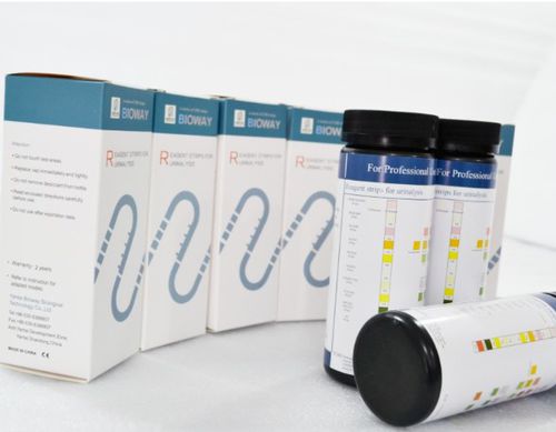 Nierenkrankheiten-Teststreifen - URS-10F - Bioway Biological Technology Co.,Ltd - Harnwegsinformationen / für Infektionskrankheiten / pH