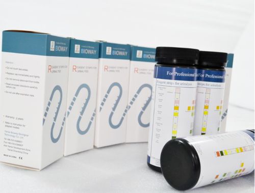 Nierenkrankheiten-Teststreifen - URS-10H - Bioway Biological Technology Co.,Ltd - Harnwegsinformationen / für Infektionskrankheiten / pH