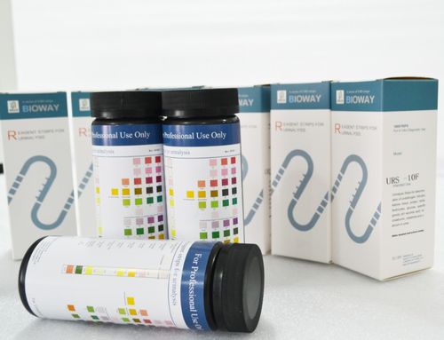 Nierenkrankheiten-Teststreifen - URS-14V  - Bioway Biological Technology Co.,Ltd - Harnwegsinformationen / für Infektionskrankheiten / pH