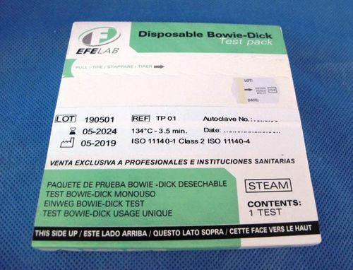 Sterilisations-Testkit - TP01 - EFELAB SRL - Bowie-Dick