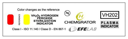 Bioindikator zur Sterilisierung mit Wasserstoffperoxid - IP04 - EFELAB SRL - medizinisch