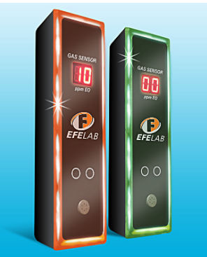 Gaskonzentrations-Datenlogger - DE02 - EFELAB SRL - Sterilisation / USB