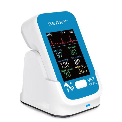 Patientenmonitor für Veterinärmedizin - AM6200 - Shanghai Berry Electronic Tech Co.,Ltd - tragbar / kompakt / EKG