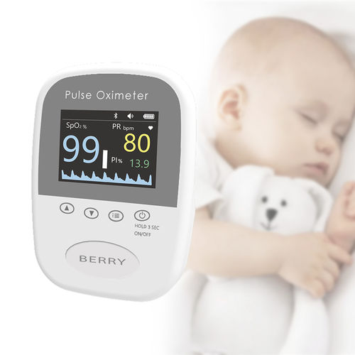 Handgerät-Pulsoximeter - BM1000A   - Shanghai Berry Electronic Tech Co.,Ltd - medizinisch / für häusliche Krankenpflege / batteriebetrieben