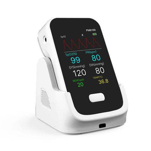 Tragbarer Patientenmonitor - PM6100 - Shanghai Berry Electronic Tech Co.,Ltd - kompakt / EKG / RESP