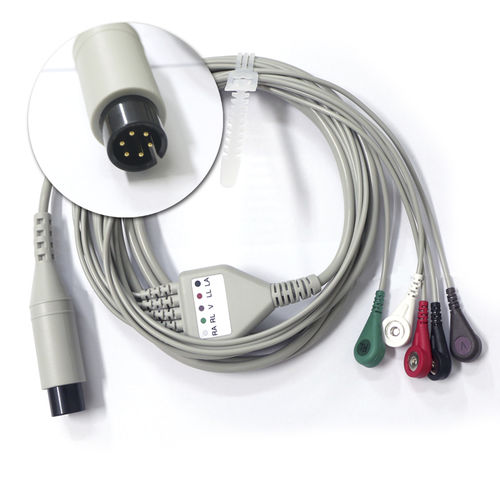 EKG Kabel / für Monitoring - BS series - Shanghai Berry Electronic Tech Co.,Ltd - 5 Adern / 3-Kabel