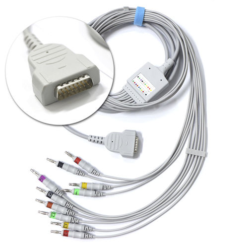 EKG Kabel / für Monitoring - Shanghai Berry Electronic Tech Co.,Ltd - 10 Adern / für GE Healthcare / für Nihon Kohden