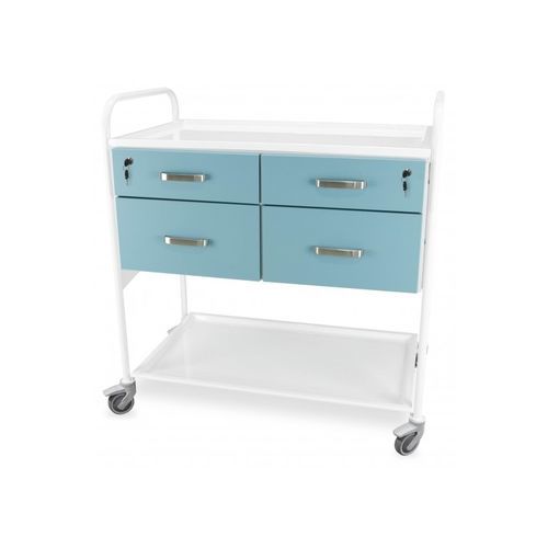Wagen für Kliniken -  JUVW4 - Juventas - Geräte / für Transport / 4 Schubladen