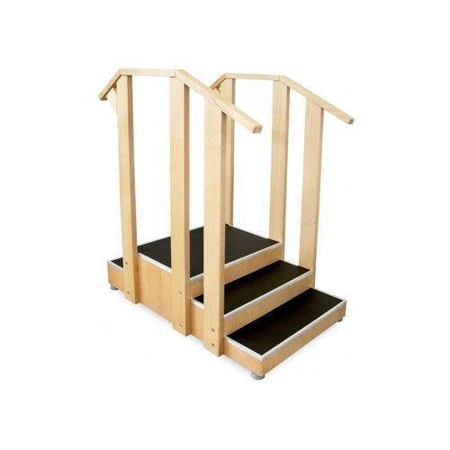 Gewinkelte Übungstreppe - SDCH2D - Juventas - 2 Handläufe