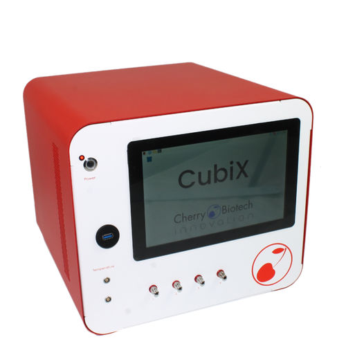 Mikrofluidischer Controller - CubiX - CherryBiotech - Temperatur / Durchfluss / pH
