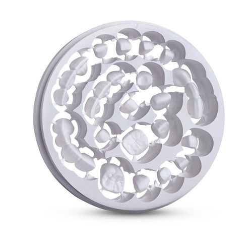 Zahnmedizinisches Material / Zirkonoxid - BruxZir® Esthetic - Glidewell Direct - Fräs / weiß