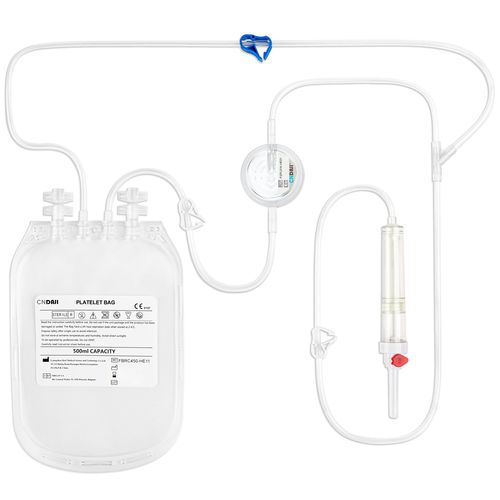 Beutel-Filter - FBPL01K-HE02 - Guangzhou DaJi Medical Science and Technology Co., Ltd - Plättchen / für Leukozytendepletion / Polyester