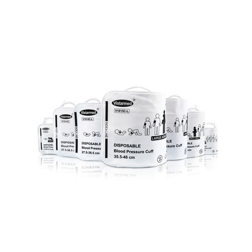 Manschette für NIBD - V10 series - Shenzhen Vistar Medical Company - Stoff / ohne Latex / zum Einmalgebrauch
