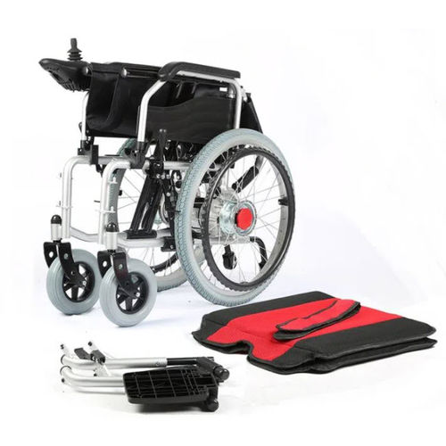 Elektrischer Rollstuhl - 1008 - Jianlian Homecare Products - zur Nutzung im Freien / zusammenklappbar / mit Fußstütze