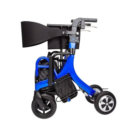 Rollator mit 4 Rädern - Jianlian Homecare Products - Aluminiumrahmen / mit Armlehnen