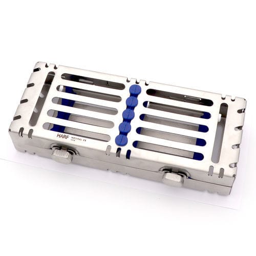 Sterilisierkassette für zahnärztliche Instrumente - IMDIN5 - HARFINS Instruments - Edelstahl