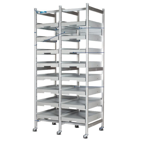 Schrank für Instrumente - Modu-Max CTS - DSI  - für Krankenhaus / mit Regal / auf Rollen
