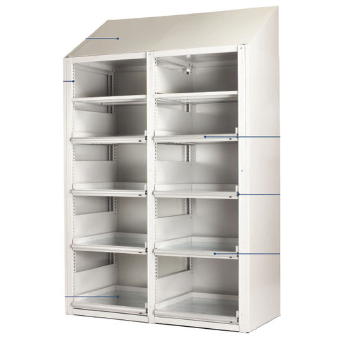 Krankenhausschrank - Modu-Max CTS HD - DSI  - mit Regal / mit Schublade / modular