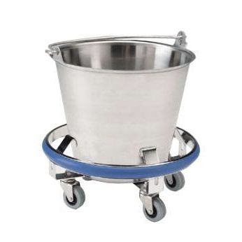 Schalenhalter zur Montage auf Rollwagen - P-1020-SS - DSI  - Edelstahl