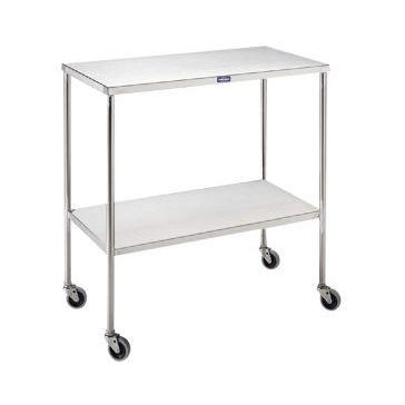 Rechteckiger Tisch - SG-82-SS - DSI  - quadratisch / mit Schubladen / Edelstahl