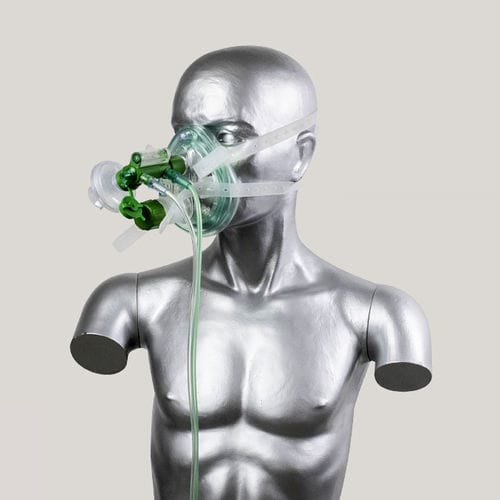 Beatmungsmaske für nicht-invasive Beatmung - Compact-HAR III - HAROL Srl - Venturi / verstellbar